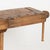 Brown 20th Century Rustic Narrow Console Table From Carpenter’s Workbench For Sale - Image 8 of 13