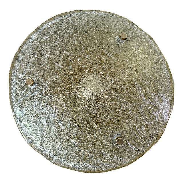 Large Space Age Murano Glass Light from Honsel, 1960s For Sale