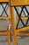 Brown Biedermeier Empire Style Maple Wood Double X Back Dining Room Chairs - Set of 6 For Sale - Image 8 of 18