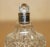 1920s Art Deco Antique Sterling Silver Perfume Bottle in Cut Glass Crystal, 1929 For Sale - Image 5 of 11
