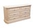 Altavista Lane Altavista Lane Melrose Collection Contemporary Neoclassical Revival Off White 66" Double Dresser 497-01 For Sale - Image 4 of 14