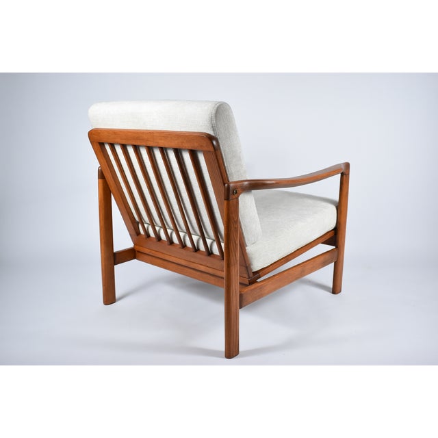 Scandinavian Teak Armchair, 1960s For Sale - Image 13 of 18