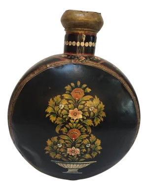 Anglo Raj Hand-Hammered Black Metal Jug