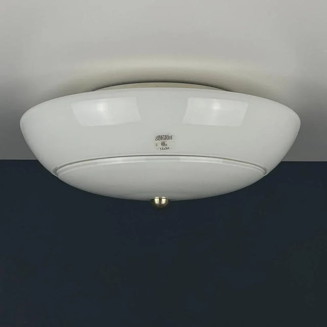 Mid-Century Murano Glass Ceiling or Wall Lamp by Veturia De Majo, Italy, 1970s For Sale - Image 9 of 13