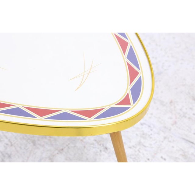 Mid-Century Kidney-Shaped Plant Stand or Side Table, 1960s For Sale - Image 6 of 10