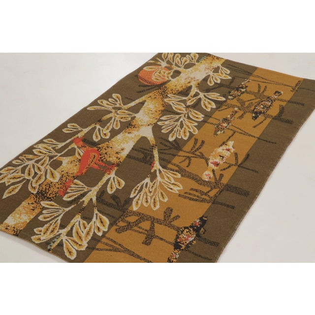 Traditional Signed Vintage French Aubusson Tapestry "Cybele" by René Fumeron - Rug & Kilim For Sale - Image 3 of 9