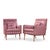 Mid-Century Modern Paul McCobb for Widdicomb Symmetric Group Mid Century Walnut Lounge Chairs - Pair For Sale - Image 3 of 12