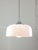 Plastic Space Age White Pendant Lamp from Guzzini, 1960s For Sale - Image 7 of 18