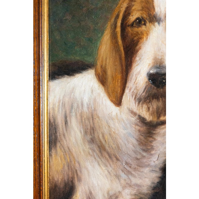 Photorealism 19th Century French Dog Painting For Sale - Image 3 of 9
