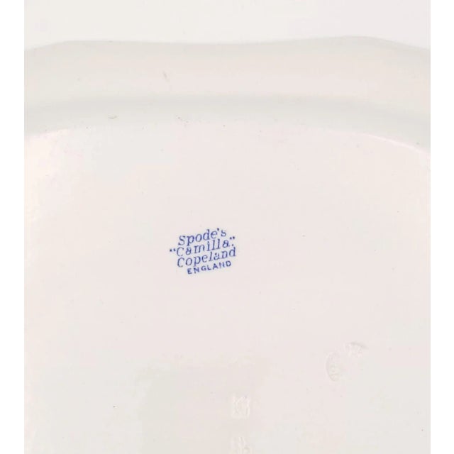 English Spode "Camilla" Pattern Platter, England Circa 1920 For Sale - Image 3 of 6