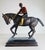 Monumental Vintage Bronze Equestrian Rider and Horse Sculpture For Sale - Image 12 of 12
