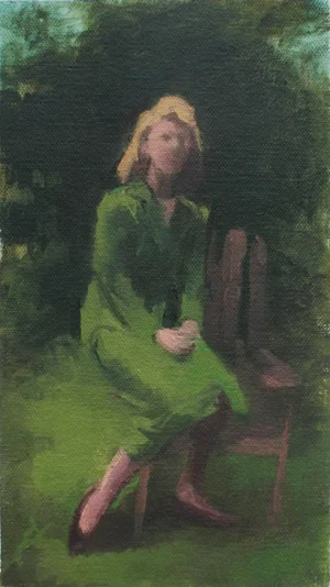 Contemporary Portrait Print of Sylvia Plath by Michelle Farro