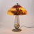 1920s Antique Phoenix Reverse Painted Table Lamp With Landscape Scene C1920 For Sale - Image 5 of 7