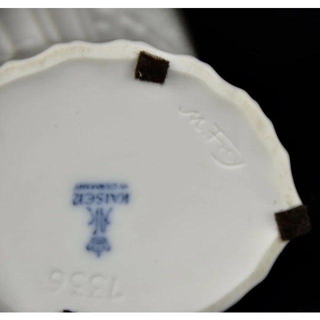 German Vase by M. Frey for Kaiser, 1970s For Sale - Image 9 of 11