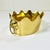 1980s Vintage English Hollywood Regency Art Deco Brass Oval Crown Catchall, After Mottahedeh, Bear Handles. For Sale - Image 6 of 11