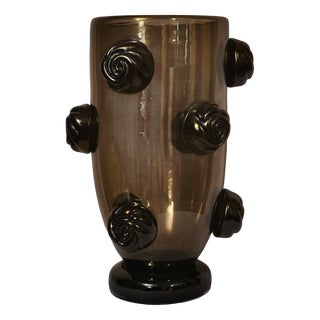 Mid-Century Murano Art Glass Vase, 2000s For Sale