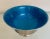 Reed & Barton Vintage Paul Revere Silver Plate Turquoise Bowl For Sale - Image 4 of 8