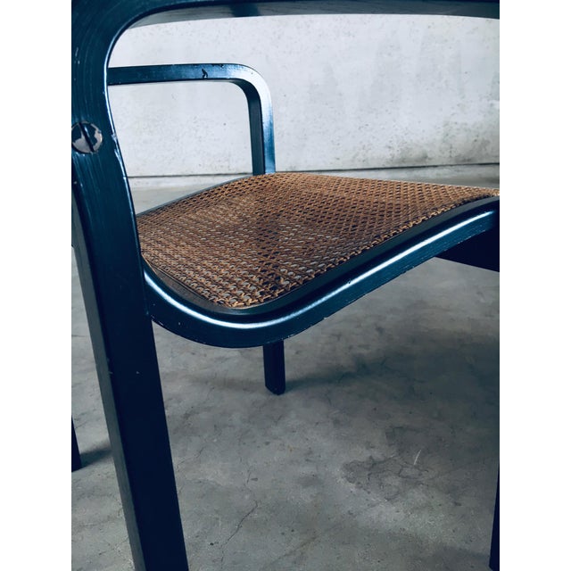 Italian Design Bentwood & Webbing Armchair, 1970s For Sale - Image 10 of 18