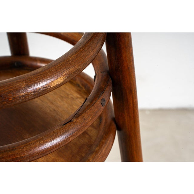 Beech Pedestal from Jacob & Josef Kohn, 1890s For Sale - Image 15 of 16