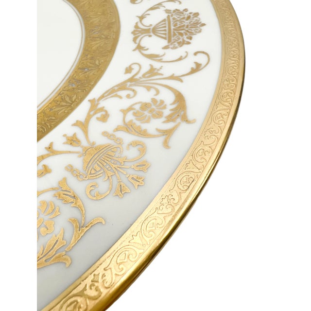 Set of 6 K.& A. Krautheim Selb Bavaria Dinner Plates For Sale - Image 9 of 11