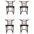 Brown Chair Mod. Bat attributed to Josef Hoffmann for Thonet, 1890s For Sale - Image 8 of 8