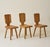 Pierre Chapo Pierre Chapo "S28" Elm Dining Chairs, Set of 6, 1970s For Sale - Image 4 of 11