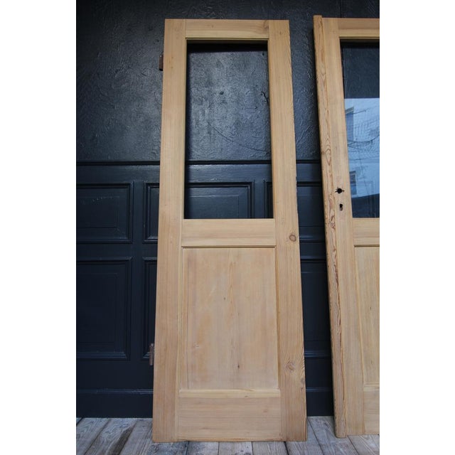 Antique Double Door in Pine, 1890s For Sale - Image 13 of 18