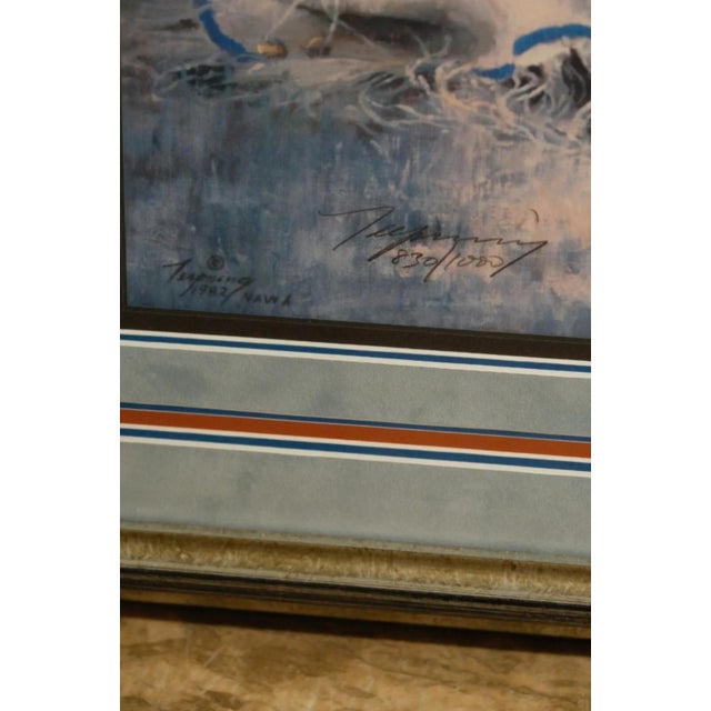 1980s 1982 Howard Terpning "Woman of the Sioux" Signed Limited Edition Lithograph, Framed For Sale - Image 5 of 6
