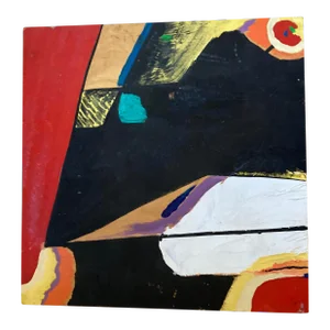 Alison Armstrong Abstract Acrylic Painting “Go”