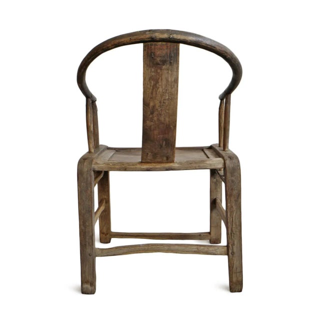 Vintage Ming Wood Chair For Sale In Los Angeles - Image 6 of 9