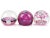 Beautiful set of 3 vintage Murano hand blown Italian art glass paperweights. They are documented to Fratelli Toso company...