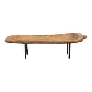 Antique Naga Wooden Trough Table