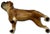 Very Rare & Hard 2 Find Vintage 1930s Hubley Mfg. Co. Cast Iron Standing Boxer Dog Doorstop in Excellent Condition For Sale - Image 16 of 18