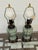 Mid 20th Century Chinese Jade Glazed Porcelain Table Lamps, Pair For Sale In San Francisco - Image 6 of 10