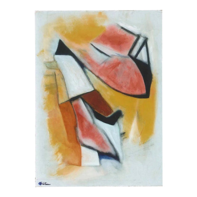 Informal Sign - Oil Painting 2014 by Giorgio Lo Fermo 2014 For Sale