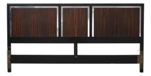 John Stuart Mid Century Modern Macassar King Size Headboard