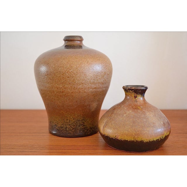 Ceramic Ceramic Vases from Elke & Elmar Kubicek, 1960s, Set of 2 For Sale - Image 7 of 7
