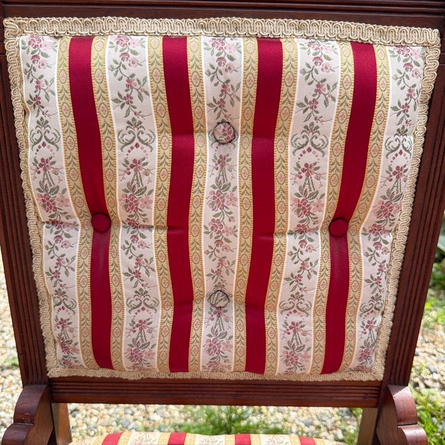 Red Set of 4 Late 19th Century Eastlake Chairs For Sale - Image 8 of 12