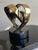Abstract Expressionism “Gemini” 8” Bronze Bennett Sculpture. For Sale - Image 3 of 5