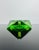 Produced by Moser in Karlovy Vary (Karlsbad), Czechoslovakia, circa 1930. Crafted from vivid green uranium glass and...