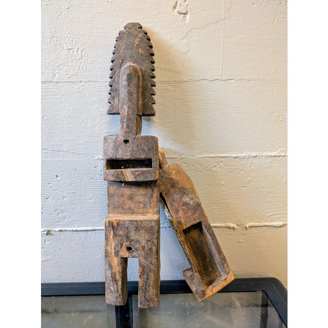 Antique Handcrafted Bamana Guardian Door Lock For Sale In Portland, OR - Image 6 of 6