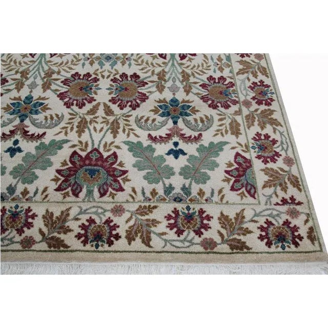 Handwoven Spanish Style Area Rug 6'0" X 8'8" For Sale - Image 4 of 11