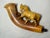 Ceramic Antique 1800s Hand Carved Horse Meerschaum Smoking Pipe With Hard Case Sculpture For Sale - Image 7 of 10