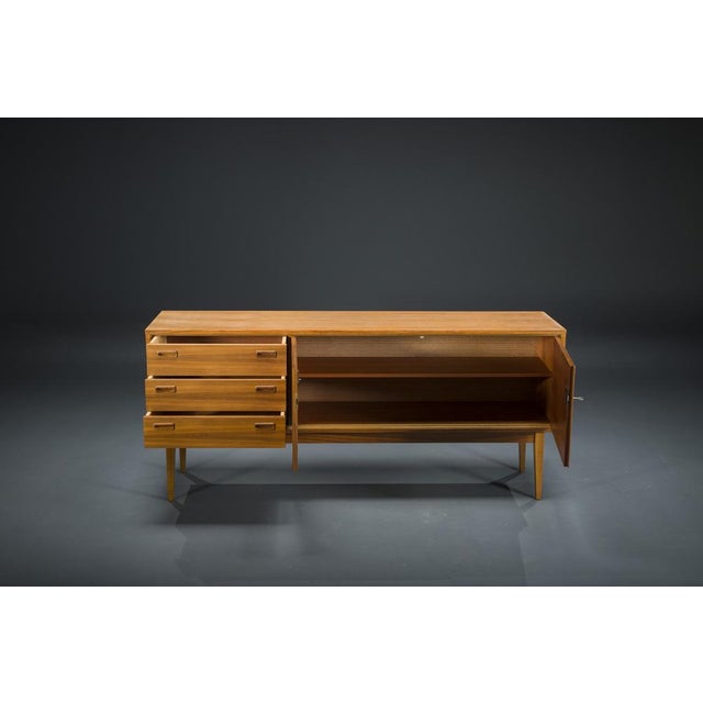 Vintage Walnut Sideboard, 1960s For Sale - Image 10 of 15