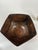 Abstract Mid 19th Century Arts & Crafts Hand Hammered Raised Copper Bowl Large Art Deco MCM Brutalist For Sale - Image 3 of 18