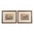 Pair 1820 Swiss Aquatints Ackermann Oberland Geo Barnard Hasli-Thal Brienz For Sale