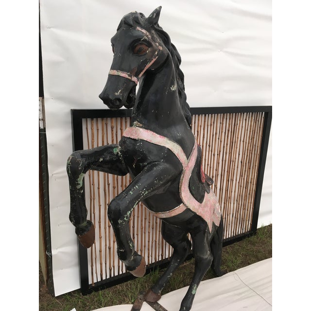 Life Size Vintage Paper Mache Horse Chairish
