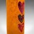 Orange 2000's Small Contemporary Decorative Vase For Sale - Image 8 of 9