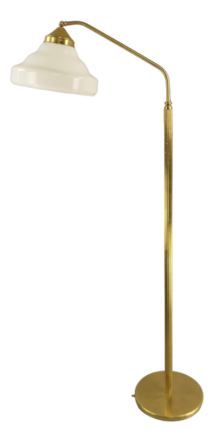 Brass Pull-Out Floor Lamp, Berlin, 1920s