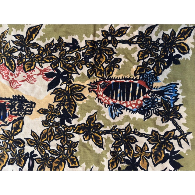 Mid-Century Modern Jean Lurçat ‘L’Acquarium’ Tapestry – Corot Paris Edition For Sale - Image 3 of 17